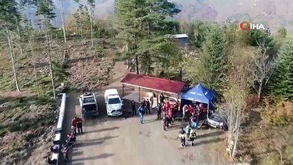 Kastamonu'da kayıp anne ile oğlunu arama çalışmaları 8'inci günde de devam ediyor