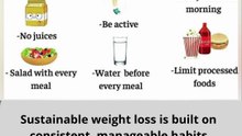 🏃‍♀️ 10 Habits for Sustainable Weight Loss