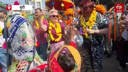 बूंदी महोत्सव: ठीकरदा की धरती पर झूमे विदेशी सैलानी,  विलेज सफारी में छलकी ग्रामीण संस्कृति