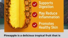 🍍 Key Health Benefits of Pineapple