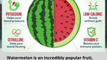 🍉 6 Amazing Watermelon Health Facts