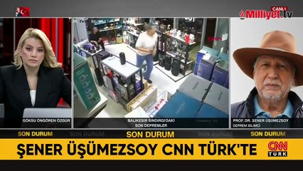 Prof. Dr. Şener Üşümezsoy, CNN Türk'te açıkladı: Üçüncü büyük deprem geliyor mu?
