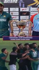 The Hong Kong Super Sixes final match was played between Pakistan and Kuwait and Pakistan won the title.
