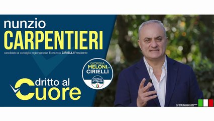 Carpentieri - SULLA SANITÀ LA SINISTRA HA FALLITO. È TEMPO DI SCRIVERE UN'ALTRA STORIA (10.11.25)