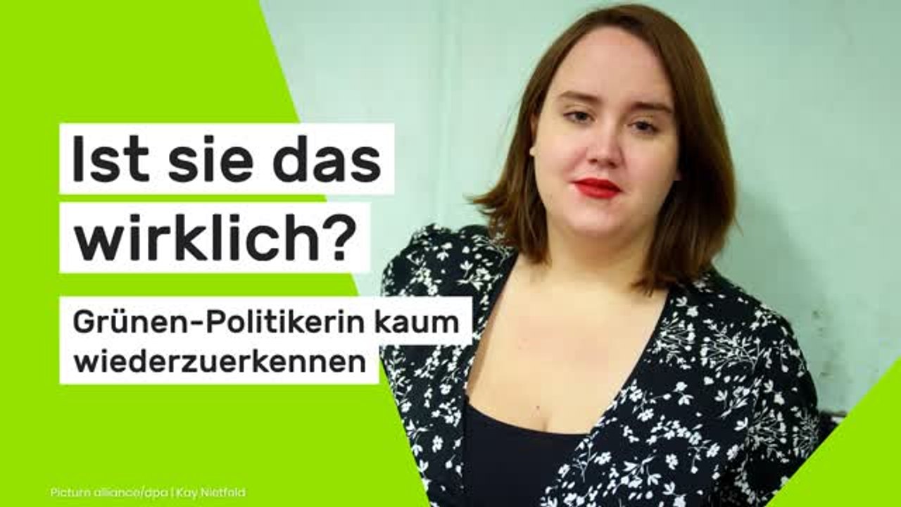 Ricarda Lang: Ist sie das wirklich? Grünen-Politikerin kaum wiederzuerkennen