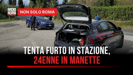 Tenta di rubare nel parcheggio della Stazione: arrestato 24enne extracomunitario