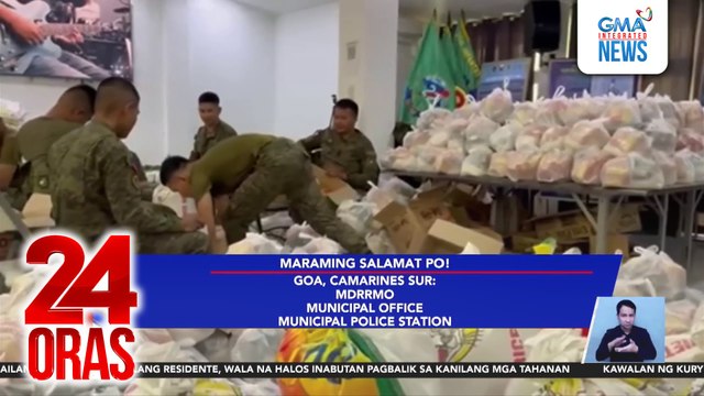 Mga probinsyang sinalanta ng Super Bagyong Uwan, hinatiran na ng tulong ng GMA Kapuso Foundation | 24 Oras