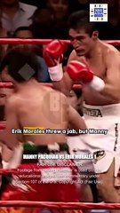 Pacquiao's left STRAIGHT! The ONE Morales NEVER saw COMING!
