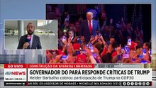 Helder Barbalho rebate Trump e cobra participação dos EUA na COP30