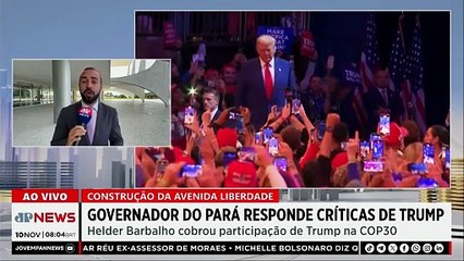 Helder Barbalho rebate Trump e cobra participação dos EUA na COP30