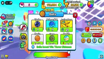 🏀 From NOOB to LEGENDARY in Basketball Simulator! Roblox