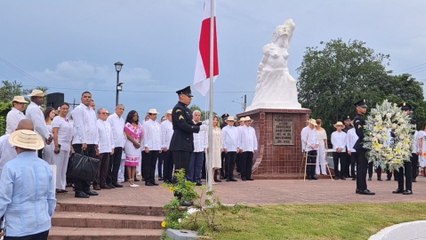 Presidente Mulino encabeza actos del grito de independencia en La Villa de Los Santos