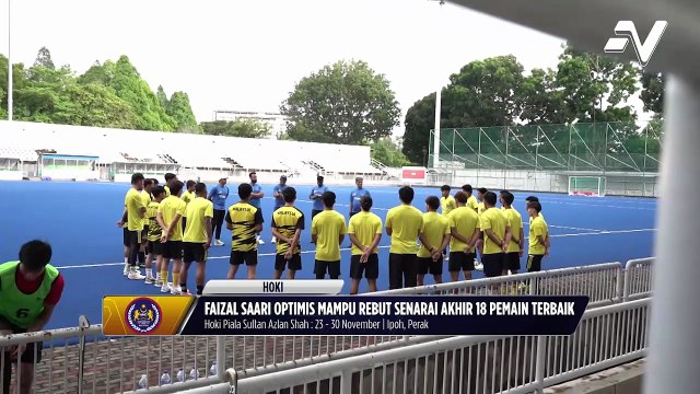 Faizal Saari optimis mampu rebut senarai akhir 18 pemain terbaik