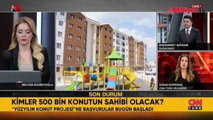 "Yüzyılın Konut Projesi"ne başvurular başladı!