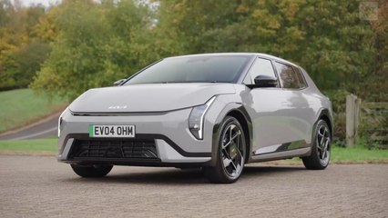 2025 KIA EV4 GT-Line – Design, Technik & Fahreindrücke in Wolf Grey