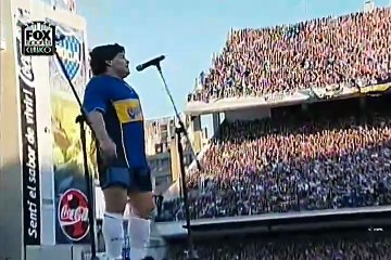 DESPEDIDA DE MARADONA...La pelota no se mancha