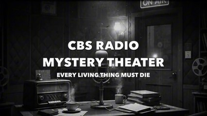 CBS Radio Mystery Theater - Every Living Thing Must Die (Old Time Radio Mystery)