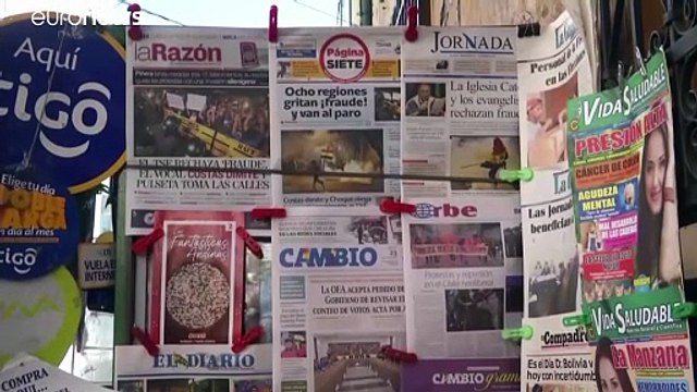 Evo Morales denuncia un golpe de Estado preparado por la oposición y la comunidad internacional