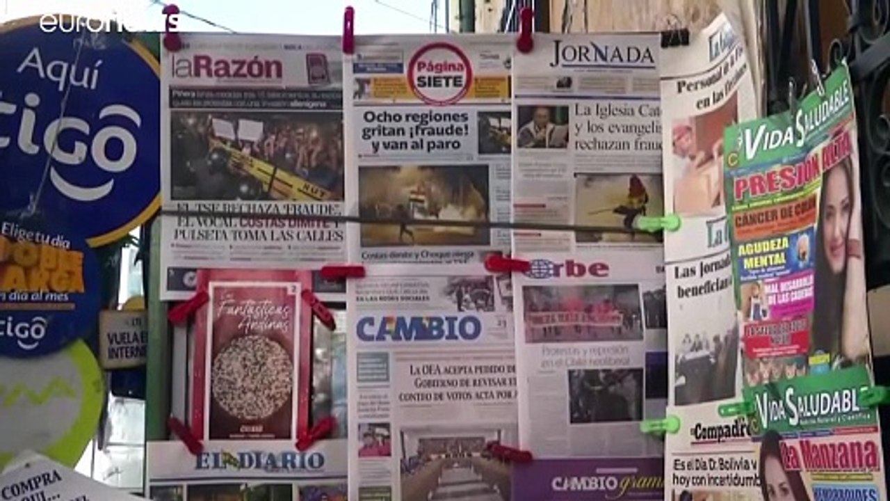 Evo Morales denuncia un "golpe de Estado" preparado por la oposición y la comunidad internacional