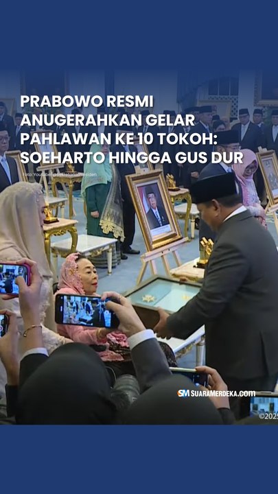 Presiden Prabowo Resmi Anugerahkan Gelar Pahlawan Nasional kepada Soeharto, Menuai Pro dan Kontra