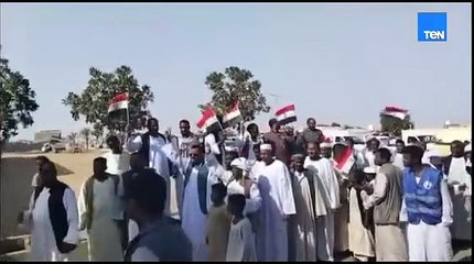 بهتافات تحيا مصر..  توافد المواطنين على لجان الانتخابات بحلايب وشلاتين