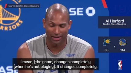 Horford hoping to have 'luxury' Curry back playing soon