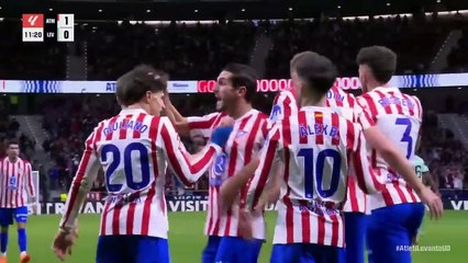 Atletico de Madrid vs Levante | Resumen | LaLiga