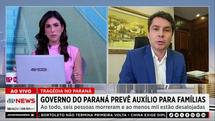 Presidente da Alep detalha auxílios a famílias atingidas por tornado no Paraná