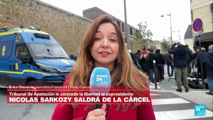 Informe desde París: Tribunal de Apelaciones concede libertad bajo fianza a expresidente Sarkozy