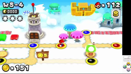New Super Mario Bros 2 W5-4 ALL 3 STARS