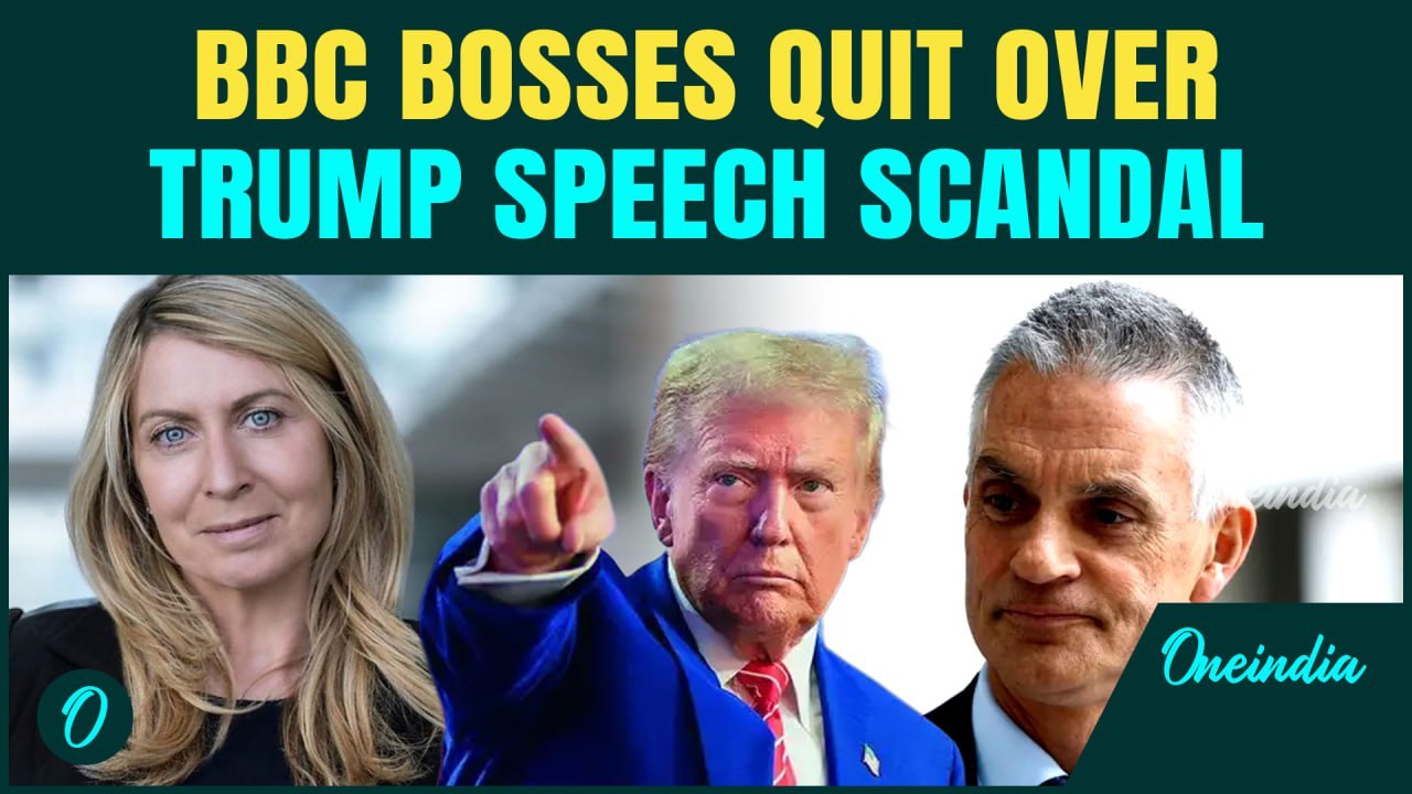 BBC Bosses KNEEL Before Trump | QUIT as Trump BLASTS BBC over Speech Edit by ‘Very Dishonest People’