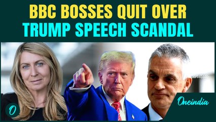 BBC Bosses KNEEL Before Trump | QUIT as Trump BLASTS BBC over Speech Edit by ‘Very Dishonest People’
