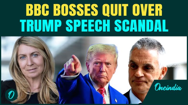 BBC Bosses KNEEL Before Trump | QUIT as Trump BLASTS BBC over Speech Edit by ‘Very Dishonest People’