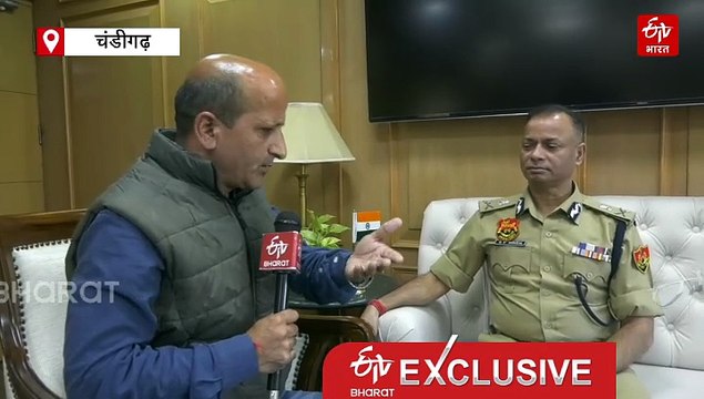 फरीदाबाद विस्फोटक केस में क्या बोले हरियाणा DGP, ईटीवी भारत से की Exclusive बातचीत