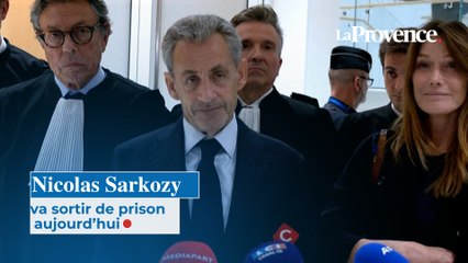Nicolas Sarkozy va sortir de prison aujourd'hui