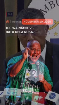ICC warrant out vs Bato dela Rosa?