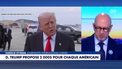 La chronique internationale : Donald Trump propose 2 000 $ pour chaque Américain