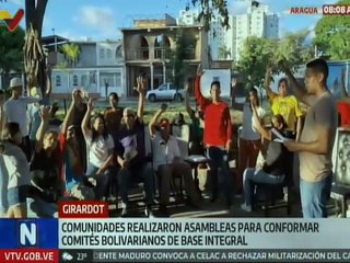 Aragua |  Miembros de comunas definen representantes en los Comités Bolivarianos de Base Integral