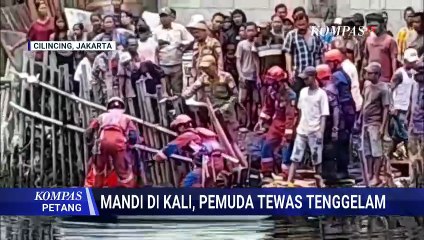 Tragis! Pemuda Tewas Tenggelam di Kali Cakung Drain, Diduga Terpeleset saat Mandi
