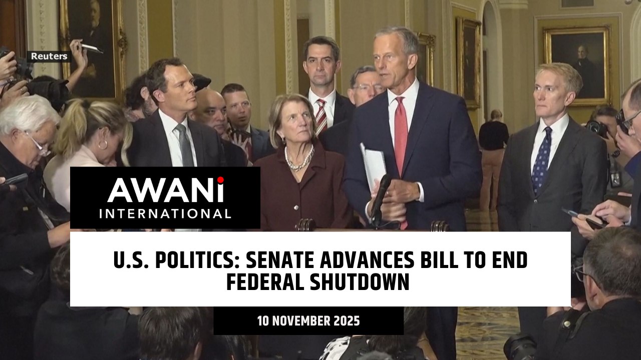 U.S. politics: Senate advances bill to end federal shutdown