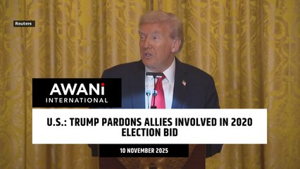 U.S.: Trump pardons allies involved in 2020 election bid