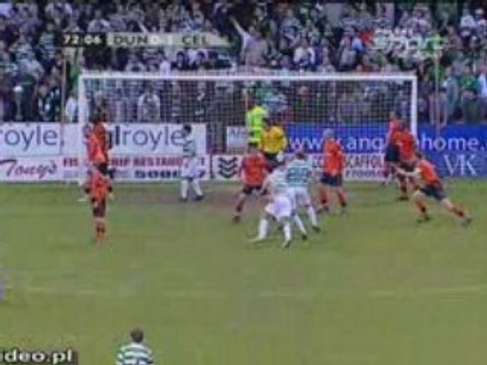DUNDEE UNITED 0-1 CELTIC BUT V. OF HESSELINK