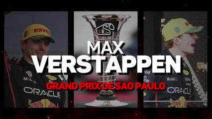 GP du Sao Paulo - Max Verstappen, le pilote de la semaine
