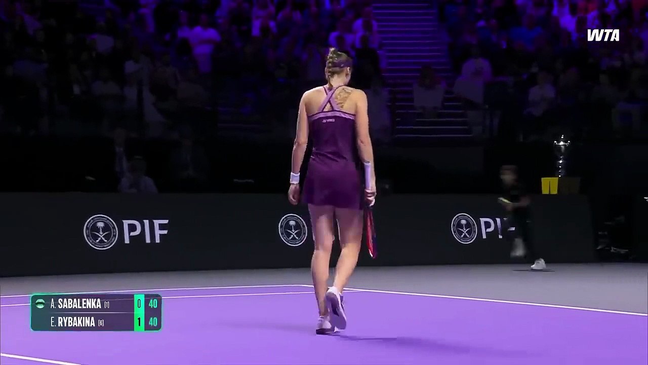 Aryna Sabalenka vs Elena Rybakina | 2025 WTA Final2025 WTA
