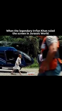 When Irrfan Khan walked on screen, even dinosaurs took a step back. Pure legend in Jurassic World! 🦖🔥 #glamsham #irrfankhan #jurassicworld #legend #bollywoodicon #hollywooddebut #timelessactor #cinematicmagic glamsham, irrfan khan, jurassic world, leg