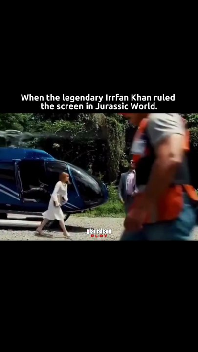 When Irrfan Khan walked on screen, even dinosaurs took a step back. Pure legend in Jurassic World! 🦖🔥  #glamsham #irrfankhan #jurassicworld #legend #bollywoodicon #hollywooddebut #timelessactor #cinematicmagic  glamsham, irrfan khan, jurassic world, leg