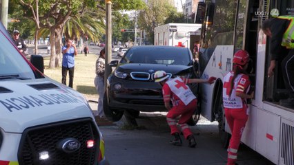 Cuatro Lesionados: Choque de Macro Calzada se Suma al Promedio de un Accidente Diario