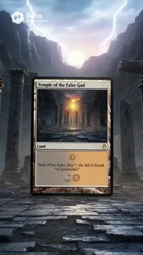 False gods mtg card 3d reimagined mtg cards