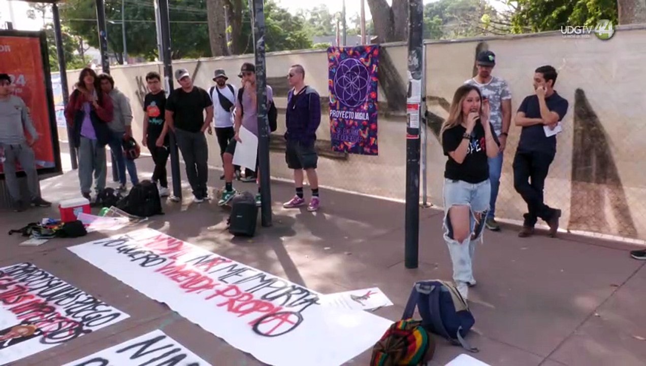 Jóvenes alzan la voz desde Guadalajara contra la violencia en México