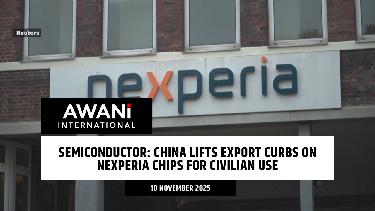 Semiconductor: China lifts export curbs on Nexperia chips for civilian use